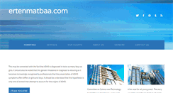 Desktop Screenshot of ertenmatbaa.com